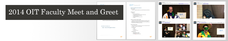 2014 Faculty Meet and Greet