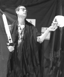 Standing like hamlet