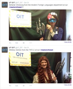 Photo booth Twitter images
