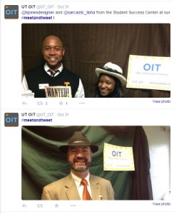 Photo booth Twitter images