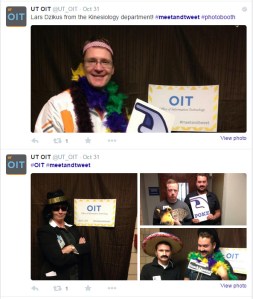 Photo booth Twitter images