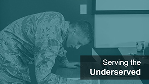 veteran serving the underserved 